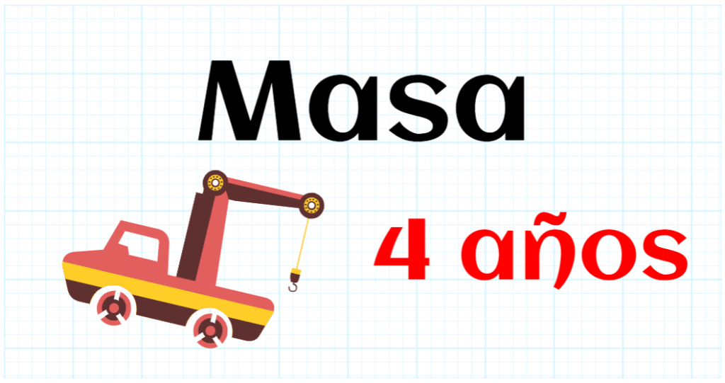 MASA - EDUCACION INFANTIL 4 AÑOS