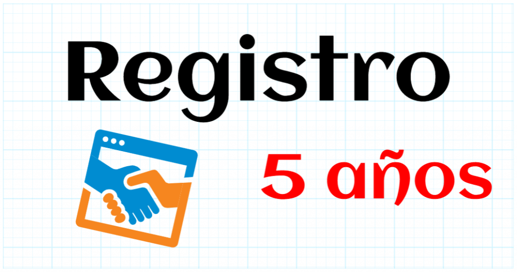 REGISTRO - EDUCACION INFANTIL 5 AÑOS