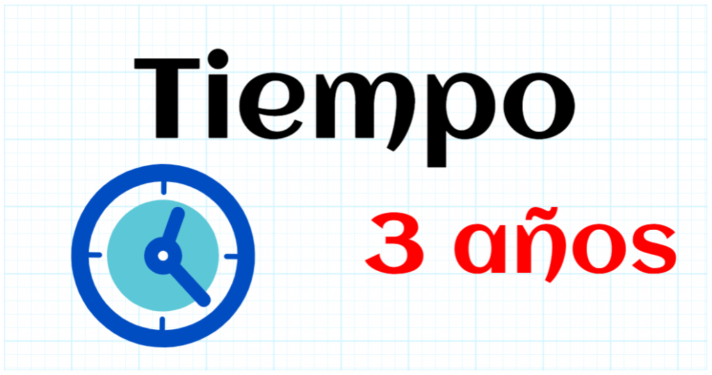 TIEMPO - EDUCACION INFANTIL 3 AÑOS