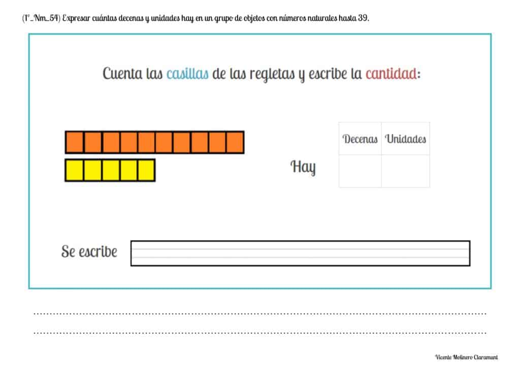 💙 NÚMEROS DEL 30 AL 40 💙 Primero de Educación Primaria (6 años) 💙 NÚMEROS DEL 30 AL 40 💙 Primero de Educación Primaria (6 años)