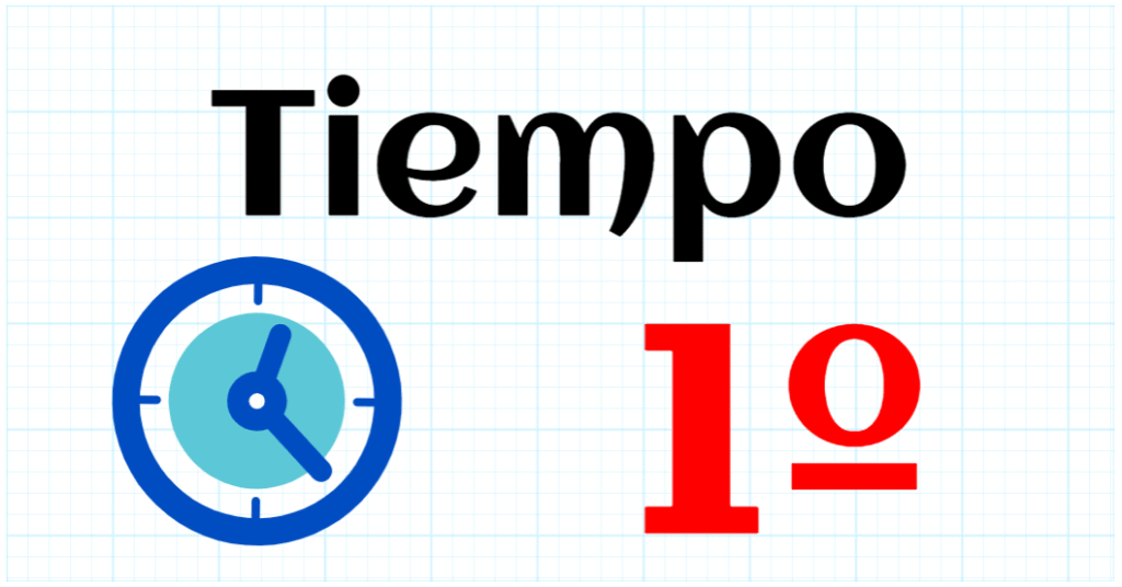TIEMPO - EDUCACION PRIMARIA 1º