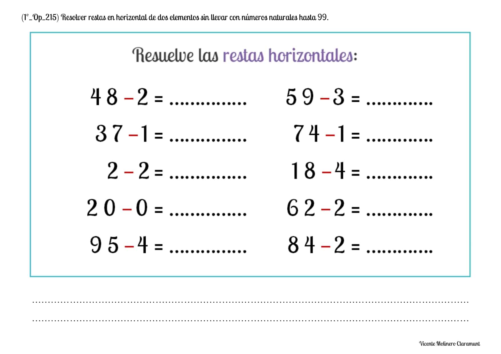 30 días Ejercicio de resta Hoja de trabajo imprimible de matemáticas de 4  dígitos (0 - 10,000) para grado 3, grado 4, 100 preguntas por día Práctica  diaria de matemáticas - Etsy México, image size:1754x1241