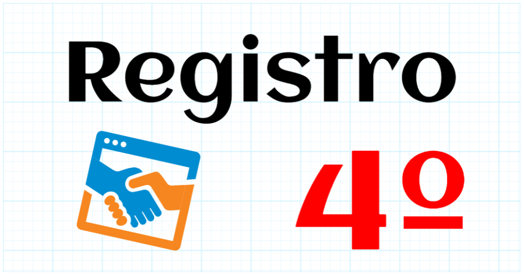 REGISTRO - EDUCACION PRIMARIA 4º