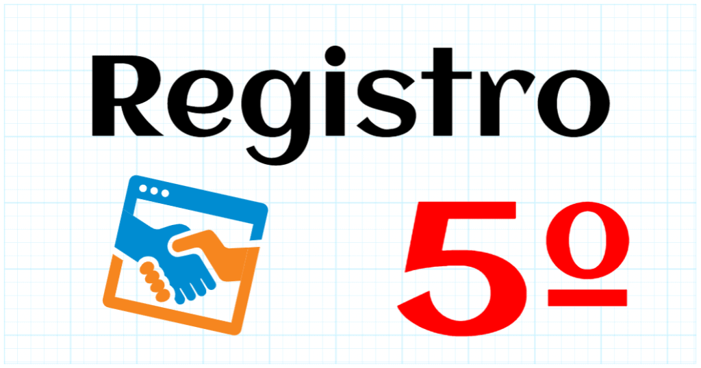 REGISTRO - EDUCACION PRIMARIA 5º