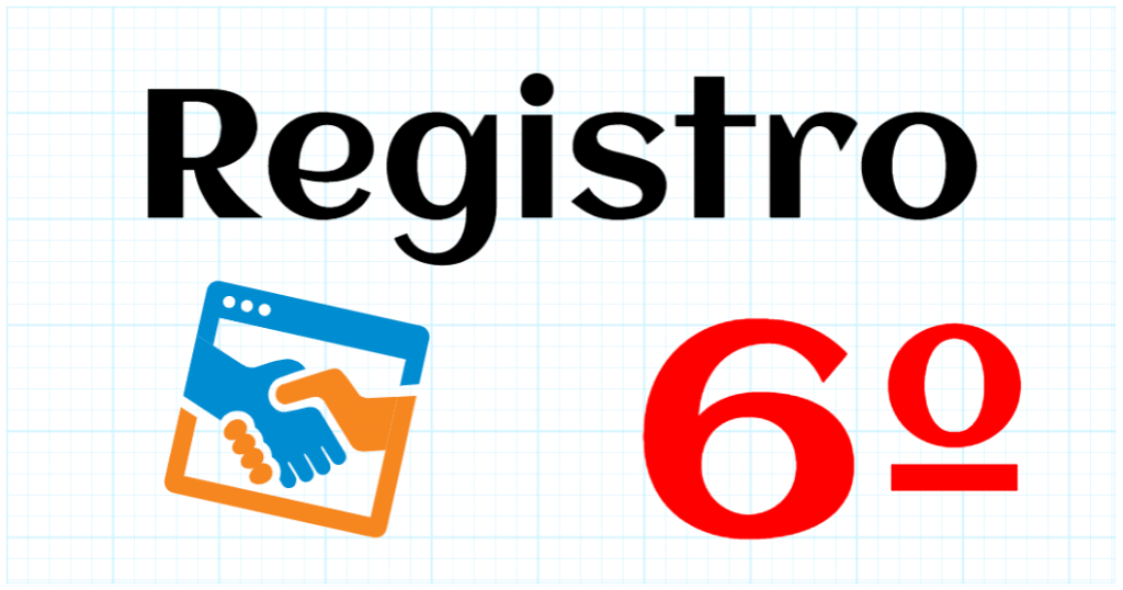 REGISTRO - EDUCACION PRIMARIA 6º