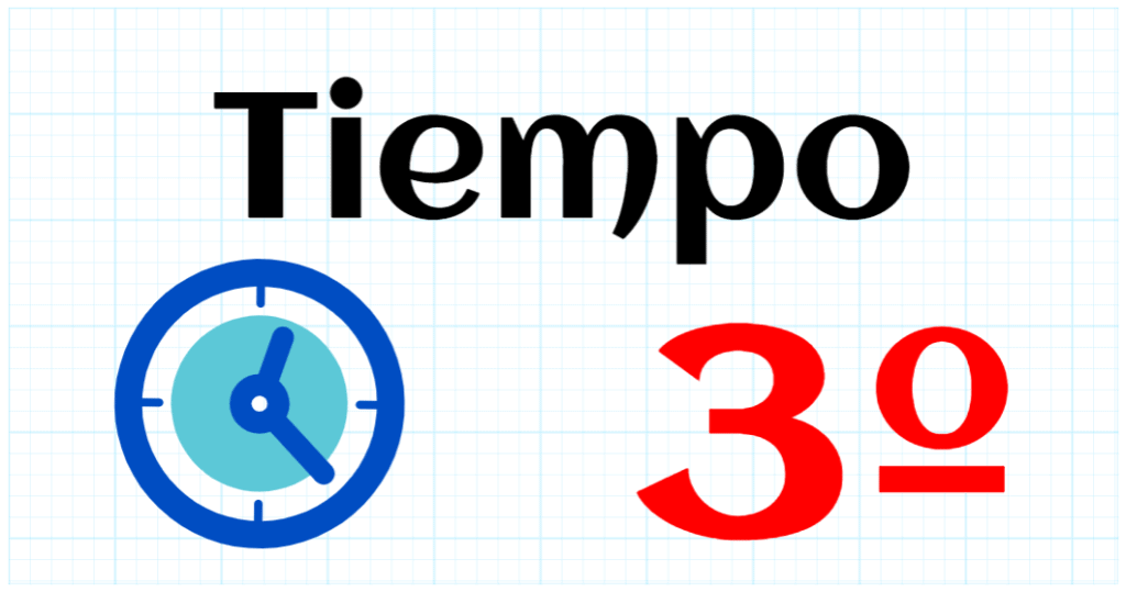 TIEMPO - EDUCACION PRIMARIA 3º