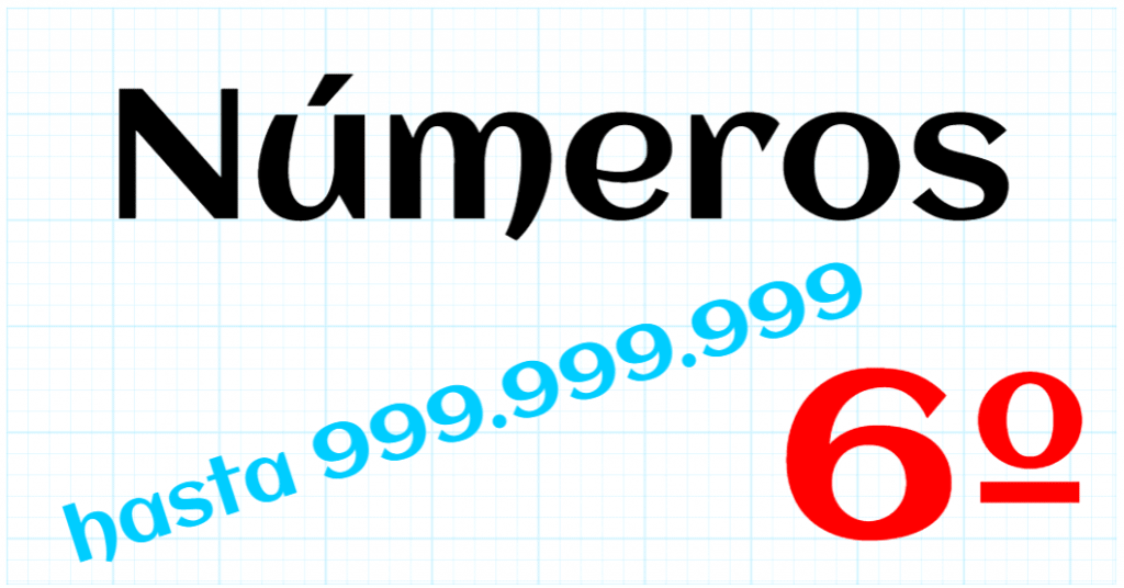 EDUCACION PRIMARIA 6º - 999.999.999