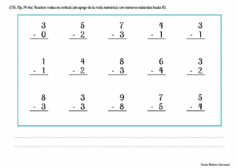 Aprender A Restar Educaci n Infantil 5 A os Aprender A Restar Educaci n Infantil 5 A os