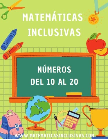 💙 NÚMEROS DEL 10 AL 20 💙 Cuadernos en PDF
