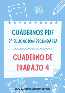 📝 2º Educación Secundaria 📝 Cuadernos Matemáticas PDF