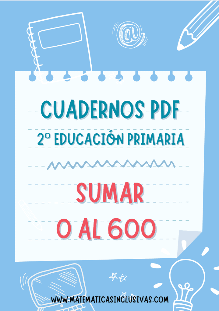 📝 Sumar 3 Cifras 📝 2º Educación Primaria Cuadernos PDF