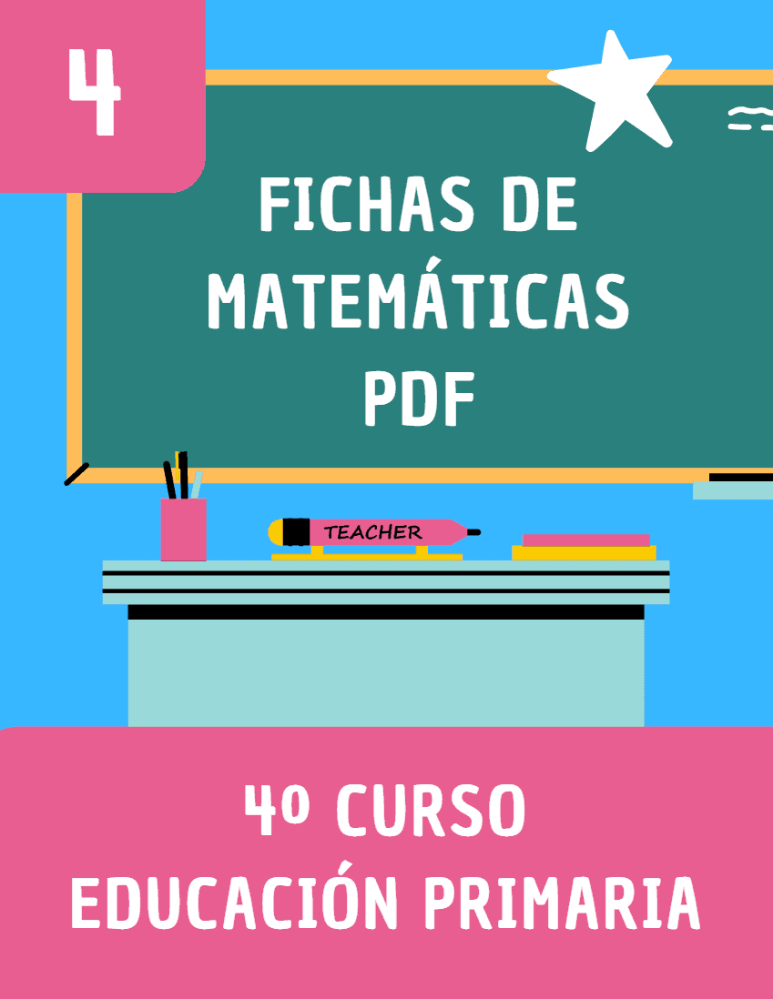 🧑‍🏫 Ficha de Repaso Nº 4 🧑‍🏫 4º Educación Primaria PDF 2024