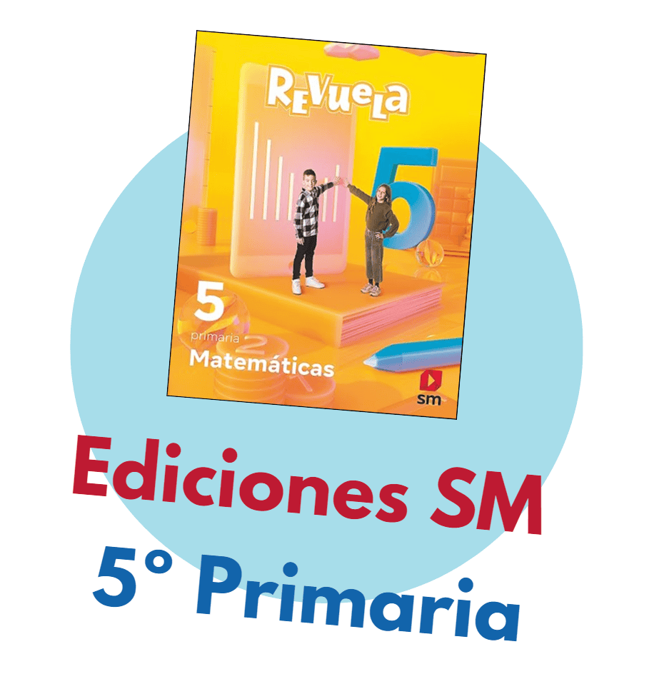 📖 5º Primaria 📖 Matemáticas "Revuela" Ediciones SM 2026